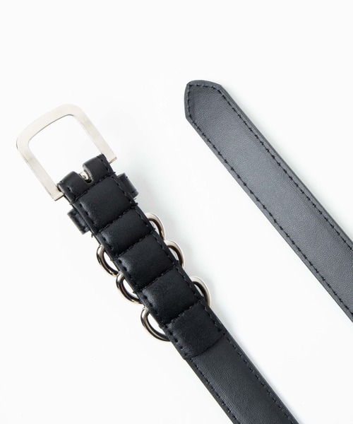 LUCY(ルーシー)の「LUCY/METAL LOOP DRESS BELT(ベルト・メンズ・ブラック/その他1・FREE)」の10枚目の写真