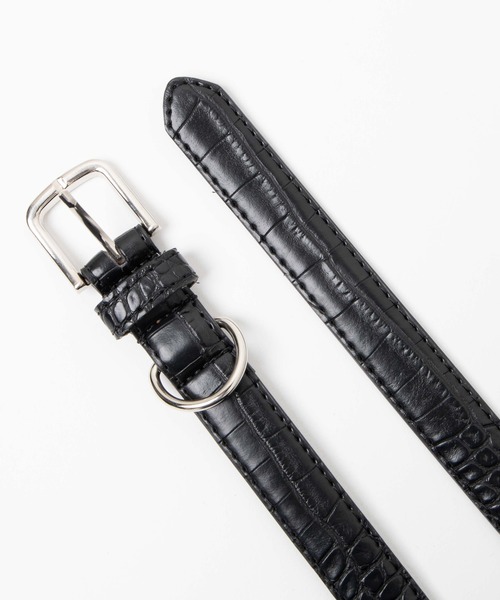 LUCY(ルーシー)の「LUCY/METAL LOOP DRESS BELT(ベルト・メンズ・ブラック/その他1・FREE)」の11枚目の写真