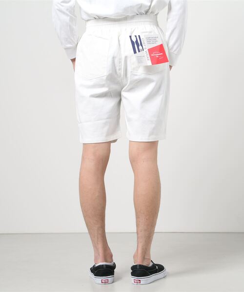 THE TWENTYSEVEN(ザ トゥエンティーセブン)の「The TWENTYSEVEN:TWILL CHEF SHORTS ツイルシェフショーツ(チノパンツ・メンズ・ホワイト/ブラック/ベージュ/オリーブ・S/M/L)」の5枚目の写真