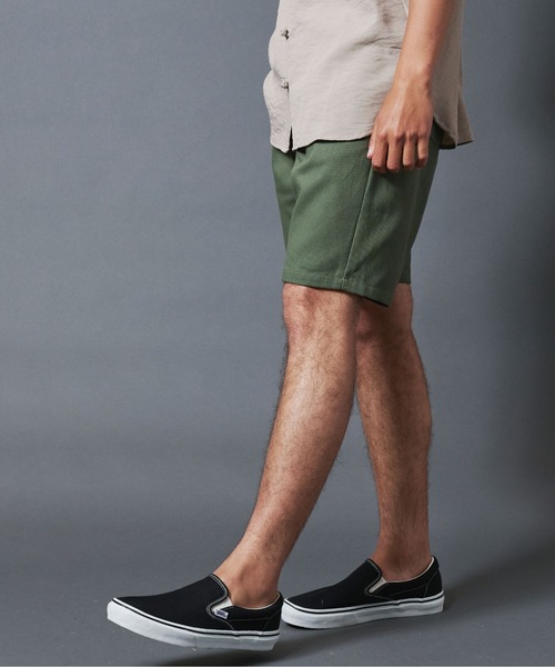 THE TWENTYSEVEN(ザ トゥエンティーセブン)の「The TWENTYSEVEN:TWILL CHEF SHORTS ツイルシェフショーツ(チノパンツ・メンズ・ホワイト/ブラック/ベージュ/オリーブ・S/M/L)」の1枚目の写真