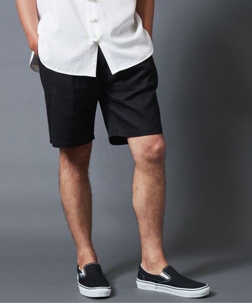 THE TWENTYSEVEN(ザ トゥエンティーセブン)の「The TWENTYSEVEN:TWILL CHEF SHORTS ツイルシェフショーツ(チノパンツ・メンズ・ホワイト/ブラック/ベージュ/オリーブ・S/M/L)」の13枚目の写真