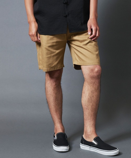 THE TWENTYSEVEN(ザ トゥエンティーセブン)の「The TWENTYSEVEN:TWILL CHEF SHORTS ツイルシェフショーツ(チノパンツ・メンズ・ホワイト/ブラック/ベージュ/オリーブ・S/M/L)」の19枚目の写真