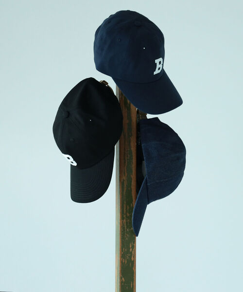BEAMS HEART(ビームスハート)の「BEAMS HEART / フェルト B キャップ(キャップ・メンズ・ブラック/ネイビー/インディゴブルー・FREE)」の6枚目の写真