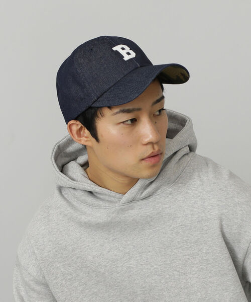 BEAMS HEART(ビームスハート)の「BEAMS HEART / フェルト B キャップ(キャップ・メンズ・ブラック/ネイビー/インディゴブルー・FREE)」の13枚目の写真