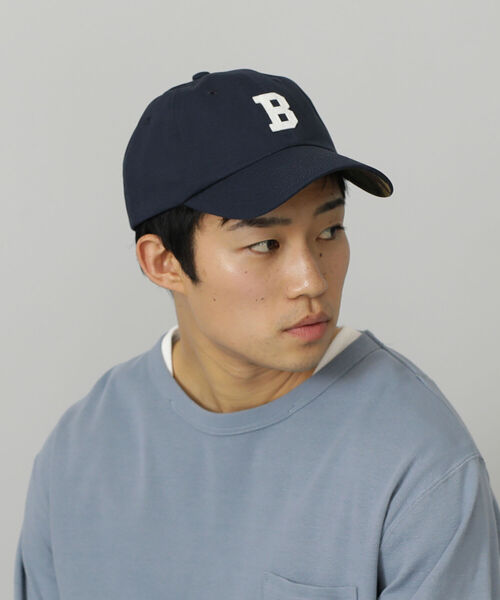 BEAMS HEART(ビームスハート)の「BEAMS HEART / フェルト B キャップ(キャップ・メンズ・ブラック/ネイビー/インディゴブルー・FREE)」の9枚目の写真
