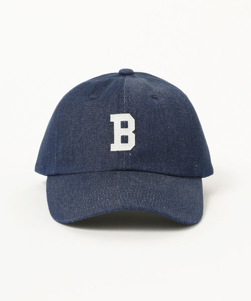 BEAMS HEART(ビームスハート)の「BEAMS HEART / フェルト B キャップ(キャップ・メンズ・ブラック/ネイビー/インディゴブルー・FREE)」の5枚目の写真