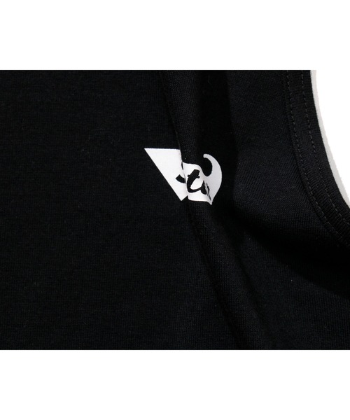 ROTAR(ローター)の「Ribbon LOGO 1p Tank ワンポイント ロゴ タンクトップ(タンクトップ・メンズ・ホワイト/ブラック/ネイビー・MEDIUM/LARGE/X-LARGE)」の7枚目の写真