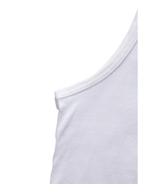 ROTAR(ローター)の「Ribbon LOGO 1p Tank ワンポイント ロゴ タンクトップ(タンクトップ・メンズ・ホワイト/ブラック/ネイビー・MEDIUM/LARGE/X-LARGE)」の10枚目の写真
