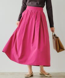 green label relaxing | メモリー ピーチ ギャザー スカート(スカート)