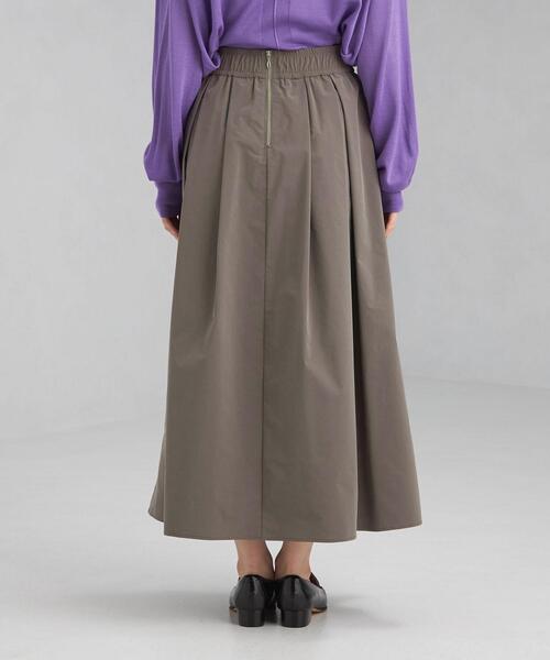 green label relaxing(グリーンレーベルリラクシング)の「メモリー ピーチ ギャザー スカート(スカート・レディース・ピンク/モカ・38/36)」の11枚目の写真