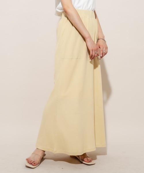 mline（エムライン）の「[mline] WEB限定 ワッフルマーメイドスカート（スカート・レディース・アイボリー/ベージュ/イエロー・FREE）」の21枚目の写真
