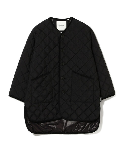 Ray BEAMS（レイビームス）の「GYMPHLEX / キルト ダウン コート（ダウンジャケット/コート・レディース・ブラック/オリーブ・12/14）」の11枚目の写真