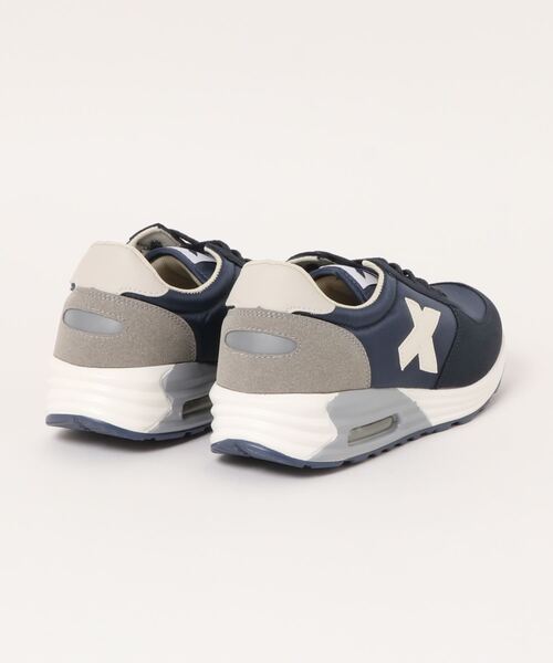 TSURUYA(ツルヤ)の「《X TOKYO》メンズスニーカー 2300(スニーカー・メンズ・ネイビー/レッド・26.0cm/26.5cm/28.0cm/27.0cm/25.5cm/25.0cm)」の3枚目の写真