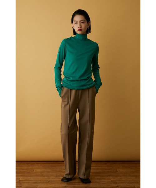 HeRIN.CYE（ヘリンドットサイ）の「Mesh inner tops（Tシャツ/カットソー・レディース・レッド/ネイビー/ライトグリーン/ターコイズブルー/オフホワイト/オレンジ/グリーン/ベージュ/ブラック・FREE）」の11枚目の写真