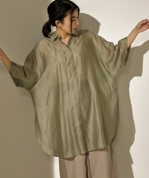 Bou Jeloud | ｼｱｰBACKｼｬｰﾘﾝｸﾞｼｬﾂ(シャツ/ブラウス)