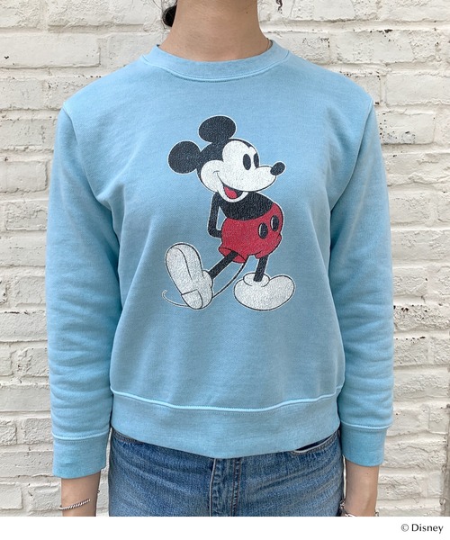 GOOD ROCK SPEED（グッドロックスピード）の「Mickey スウェット（Tシャツ/カットソー・レディース・ブルー・FREE）」の8枚目の写真