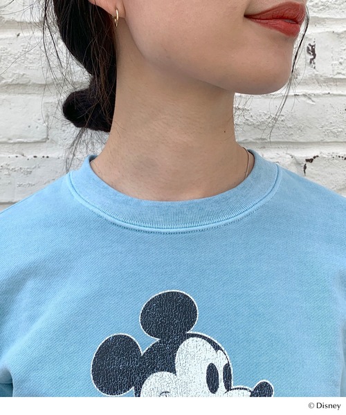 GOOD ROCK SPEED（グッドロックスピード）の「Mickey スウェット（Tシャツ/カットソー・レディース・ブルー・FREE）」の11枚目の写真