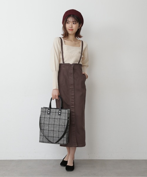 FREE'S MART（フリーズマート）の「サーモベレー（ハンチング/ベレー帽・レディース・ブラック/グレー/レッド・ﾌﾘ-）」の4枚目の写真