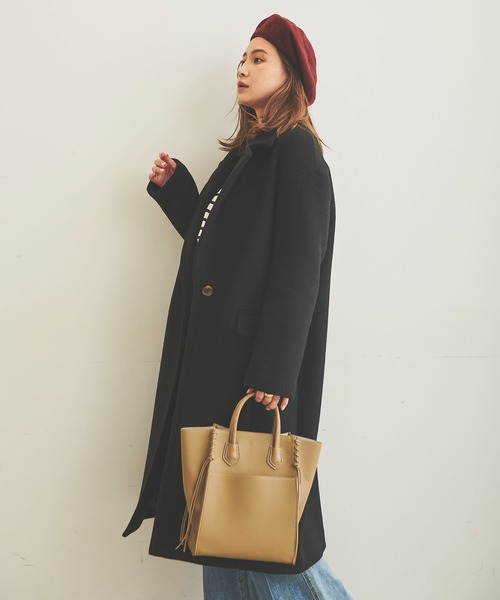 FREE'S MART（フリーズマート）の「サーモベレー（ハンチング/ベレー帽・レディース・ブラック/グレー/レッド・ﾌﾘ-）」の8枚目の写真