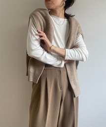 smooth touch daily tee / ボートネックスムースタッチデイリーティーシャツ