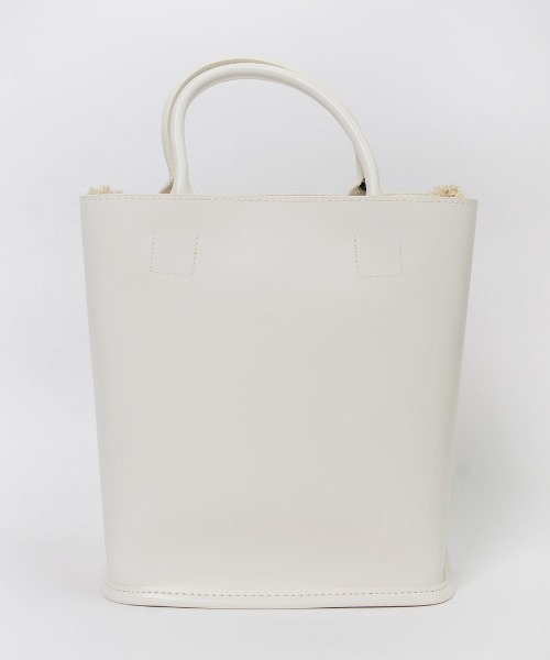 shopnikoniko（ショップニコニコ）の「巾着付き ハンドバッグ（ハンドバッグ・レディース・ベージュ/ブラック/ブラウン/ホワイト/ワイン・フリー）」の18枚目の写真