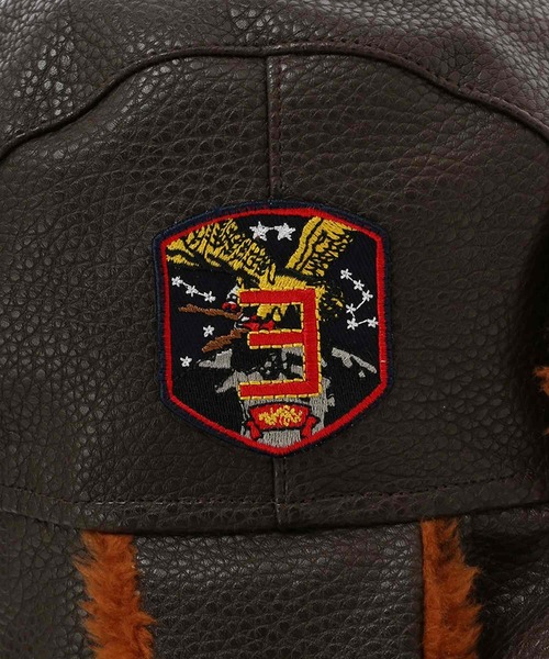 AVIREX（アヴィレックス）の「AVIREX　G-1 FLIGHT CAP（キャップ・メンズ・ブラウン/ブラック・FREE）」の11枚目の写真