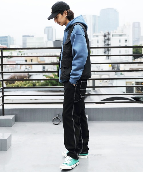 ８(eight)（エイト）の「WORLDLIVLET マルチポケットベスト（ベスト・メンズ・カーキ/ブラック・MEDIUM/X-LARGE/LARGE）」の8枚目の写真