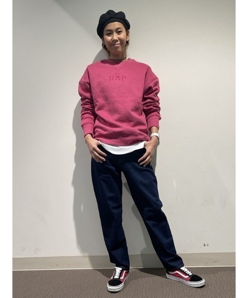 GAP（ギャップ）の「Gapflex ウォッシュウェル(TM) リラックステーパードデニム（デニムパンツ・メンズ・インディゴブルー・32W 30L/30W 30L/31W 30L/28W 30L/29W 30L/32W 32L/33W 32L/36W 32L/34W 32L/31W 32L）」の13枚目の写真