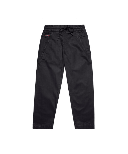 DIESEL（ディーゼル）の「DIESEL FW21 サステナブル デニム レディース  ジョグジーンズ ブラックデニム ボーイフレンド コーティング（デニムパンツ・レディース・ブラック・25inch/23inch/29inch/27inch/31inch）」の9枚目の写真