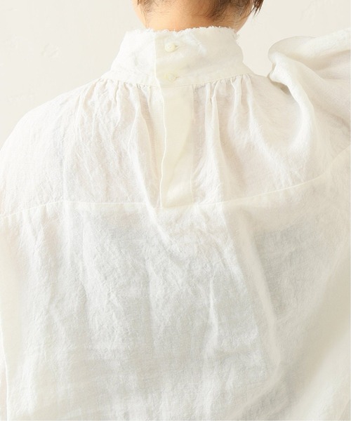 journal standard luxe Ｌダンガリーハイネックパフスリーブ JOURNAL STANDARD LUXE（ジャーナルスタンダード ラックス）の