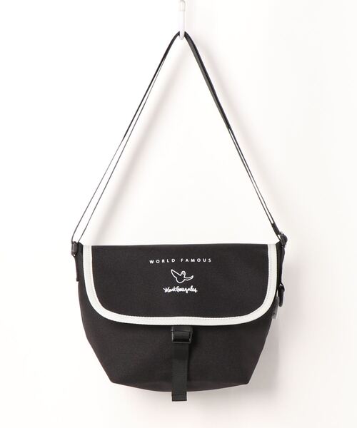 Mark Gonzales（マーク・ゴンザレス）の「【Mark Gonzales】エンジェル ショルダーバッグ（ショルダーバッグ・メンズ・ブラック/ブラック×ホワイト/ベージュ・FREE）」の9枚目の写真