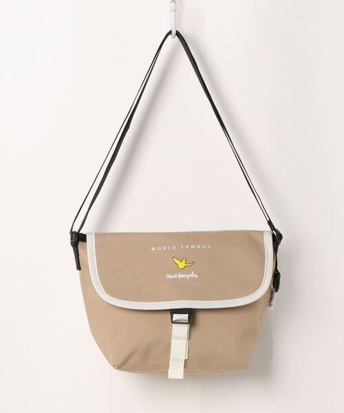 Mark Gonzales（マーク・ゴンザレス）の「【Mark Gonzales】エンジェル ショルダーバッグ（ショルダーバッグ・メンズ・ブラック/ブラック×ホワイト/ベージュ・FREE）」の10枚目の写真