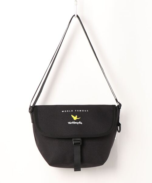 Mark Gonzales（マーク・ゴンザレス）の「【Mark Gonzales】エンジェル ショルダーバッグ（ショルダーバッグ・メンズ・ブラック/ブラック×ホワイト/ベージュ・FREE）」の8枚目の写真