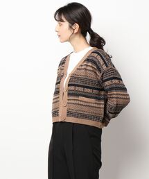 PICCIN | 【WEB限定】ジャガードボーダーカーディガン(カーディガン/ボレロ)