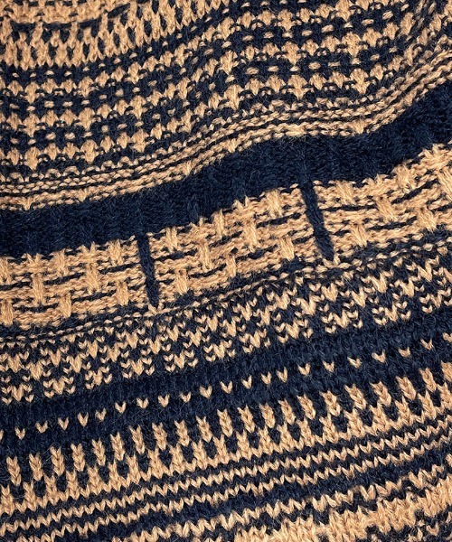 PICCIN（ピッチン）の「【WEB限定】ジャガードボーダーカーディガン（カーディガン/ボレロ・レディース・ブラウン/ブラック・L/M）」の13枚目の写真