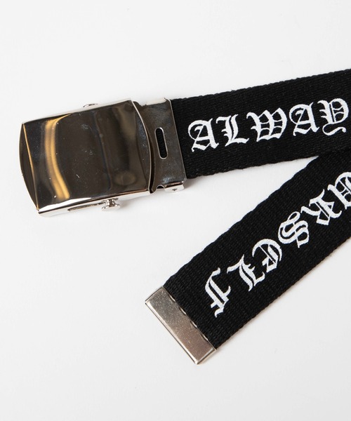 WEGO（ウィゴー）の「WEGO/ロゴガチャベルト（ベルト・レディース・ホワイト/ブラック/パープル・FREE）」の8枚目の写真