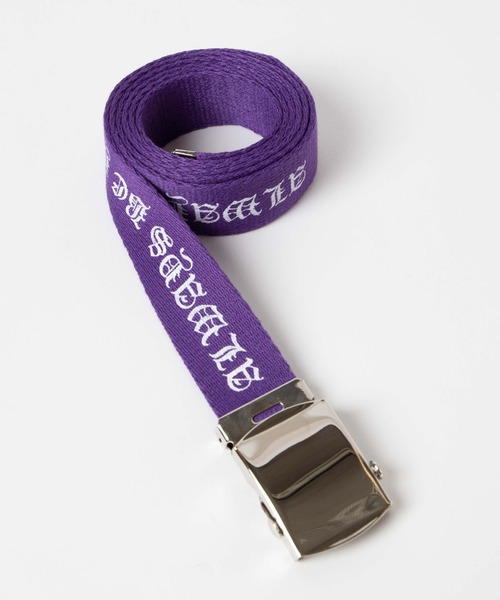 WEGO（ウィゴー）の「WEGO/ロゴガチャベルト（ベルト・レディース・ホワイト/ブラック/パープル・FREE）」の6枚目の写真