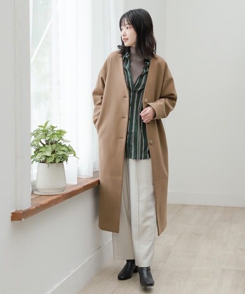 LAKOLE（ラコレ）の「12Gリブモックネックニット / 958979（ニット/セーター・レディース・ブラック/その他7/その他6/アイボリー/テラコッタ/ライトパープル・SMALL/MEDIUM）」の15枚目の写真