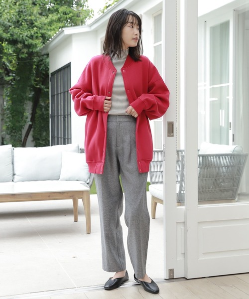 LAKOLE（ラコレ）の「12Gリブモックネックニット / 958979（ニット/セーター・レディース・ブラック/その他7/その他6/アイボリー/テラコッタ/ライトパープル・SMALL/MEDIUM）」の7枚目の写真