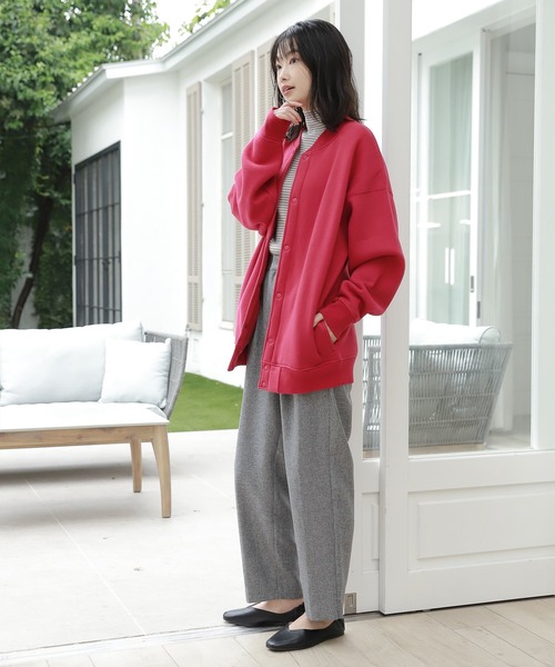 LAKOLE（ラコレ）の「12Gリブモックネックニット / 958979（ニット/セーター・レディース・ブラック/その他7/その他6/アイボリー/テラコッタ/ライトパープル・SMALL/MEDIUM）」の19枚目の写真