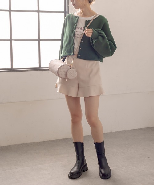 OLIVE des OLIVE（オリーブデオリーブ）の「ポーチ付バレルバッグ（ショルダーバッグ・レディース・ホワイト/ベージュ/オフホワイト・FREE）」の12枚目の写真