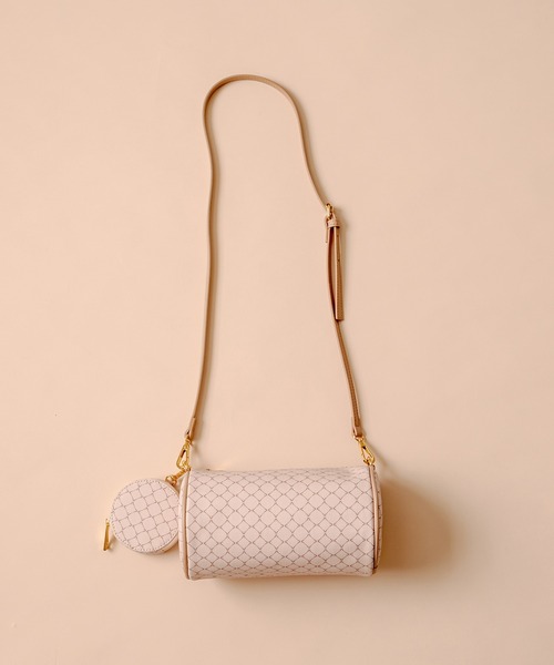 OLIVE des OLIVE（オリーブデオリーブ）の「ポーチ付バレルバッグ（ショルダーバッグ・レディース・ホワイト/ベージュ/オフホワイト・FREE）」の11枚目の写真