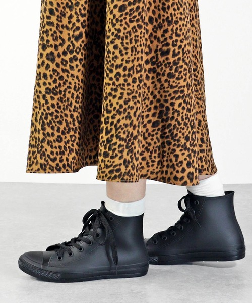 AAA+(サンエープラス)の「AAA+ / 防水スニーカー ハイカットレインスニーカー (3554)(レインシューズ・レディース・ブラック/ダークブラウン・S/M/L)」の11枚目の写真