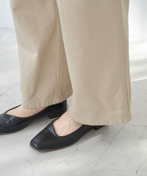 ROPE' PICNIC（ロペピクニック）の「【WEB限定】カツラギルーズオーバーオール（サロペット/オーバーオール・レディース・ブラック/ベージュ・38）」の16枚目の写真