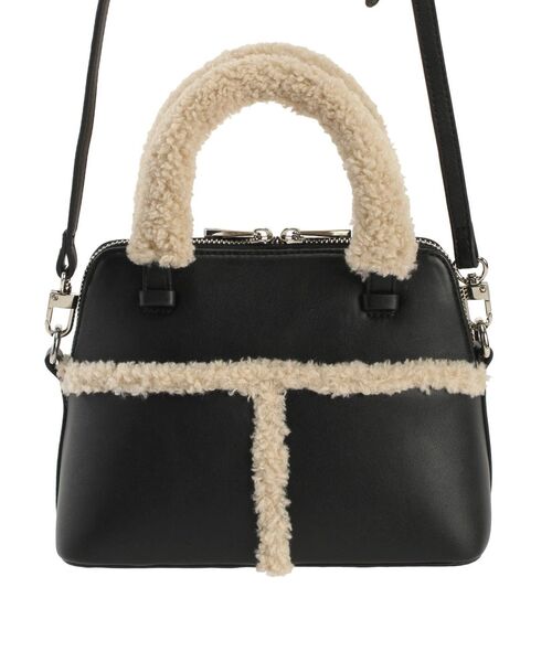 EMODA(エモダ)の「フェイクムートンバッグ(ショルダーバッグ・レディース・ブラック・FREE)」の3枚目の写真