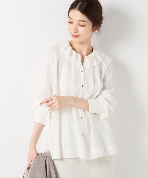 定価23100円Heriter IENA フリルカラーブラウス IENA（イエナ）の「【Heriter/エリテ】 フリルカラーブラウス