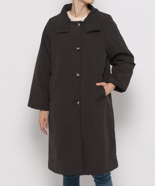 GLOBAL WORK（グローバルワーク）の「エアサーマル撥水コート/228792（その他アウター・レディース・オフホワイト/ダークグレー・MEDIUM/LARGE）」の21枚目の写真