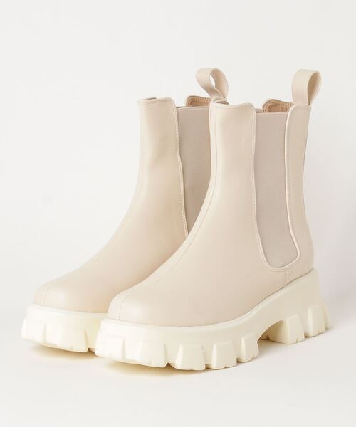 Sugar Sugar 厚底サイドゴアブーツ