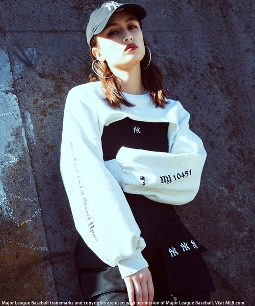 BACK TO THE FIELD(バック トゥー ザ フィールド)の「【MLB】ロゴカーゴパンツ(カーゴパンツ・レディース・オフホワイト/ブラック/カーキ・SMALL/MEDIUM)」の6枚目の写真