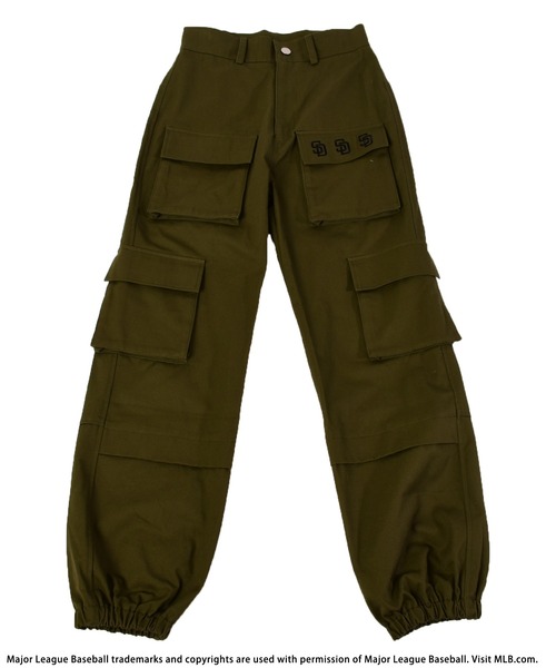 BACK TO THE FIELD(バック トゥー ザ フィールド)の「【MLB】ロゴカーゴパンツ(カーゴパンツ・レディース・オフホワイト/ブラック/カーキ・SMALL/MEDIUM)」の20枚目の写真